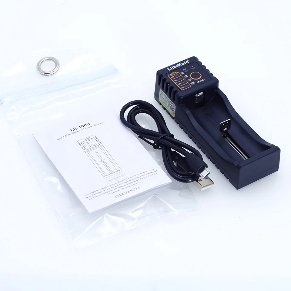 Зарядное устройство Liitokala 100B 18650 1 2 в 3 7 AA/AAA 26650 10440 16340 25500 18350 зарядное для никель