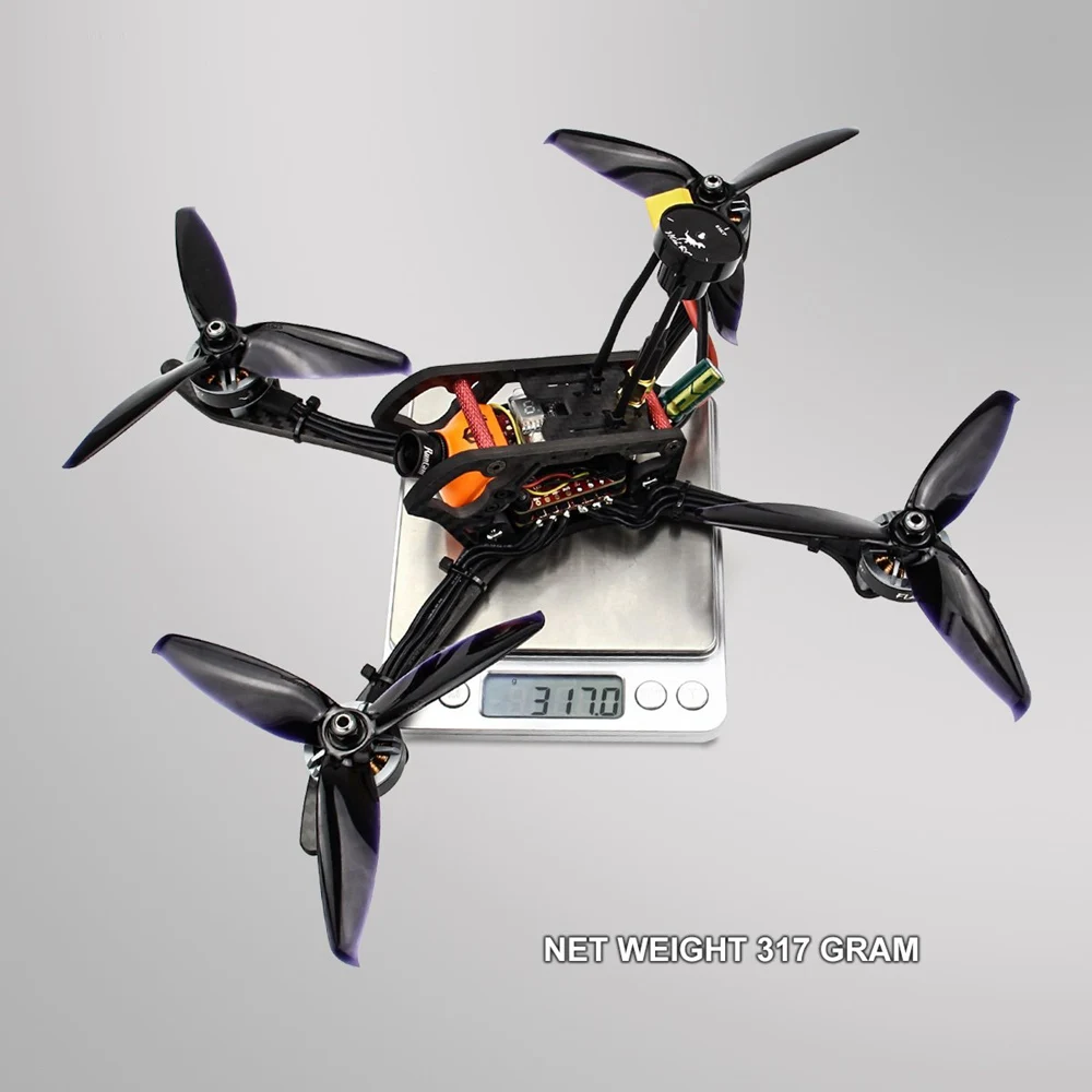HGLRC 5-6S Mefisto 226mm FPV Racing Drone F4 FC OSD 60A BL32 3-6S 4In1 ESC RunCam Swift 2 Camera Frsky XM+ Receiver BNF