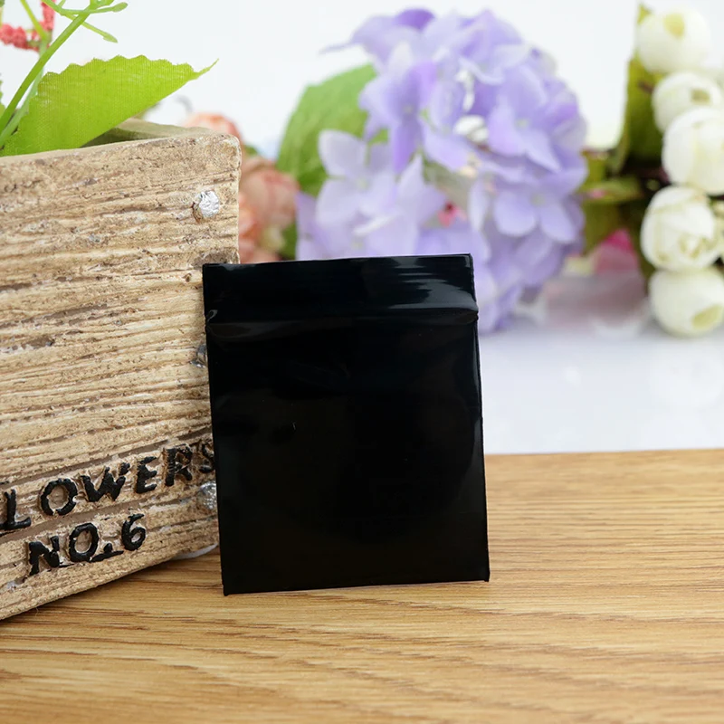 Plastic Bags 7x10cm Black Jewelry Ziplock Zip Zipped Lock Reclosable Plastic Bags 7x10cm Black Jewelry Ziplock Zip Zipped Lock Reclosable Poly Packaging Thick 0 2mm Accessories Bag In Display