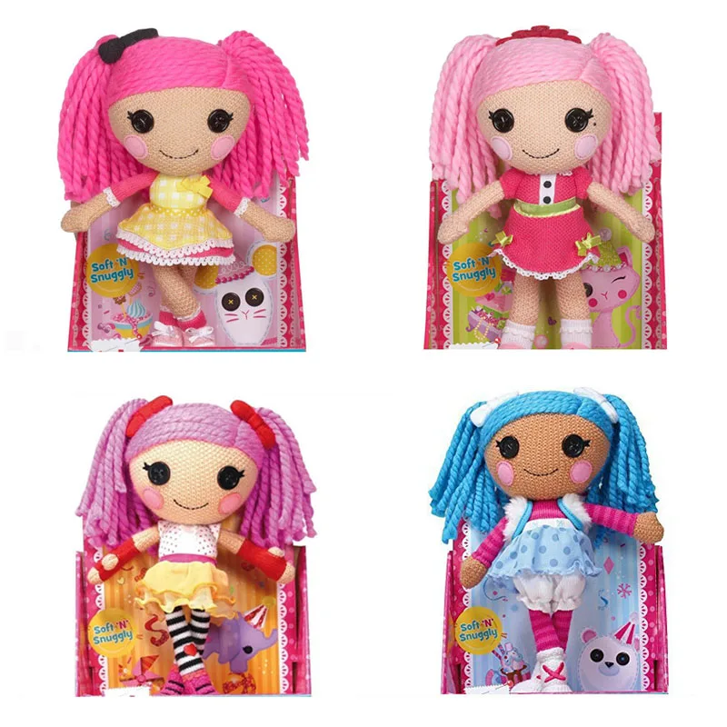 4 цвета) 1 штука 30 см мягкие Lalaloopsy мягкие куклы игровой домик для девочек игрушки Lalaloopsy Волшебные волосы плюшевые игрушки куклы