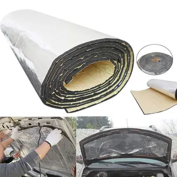 

2*0.5/1.4*1m Insulation Proof Mat Audio Noise Control Sound Deadener Car Heat Shield Soundproofing Foam Deadening Insulation New