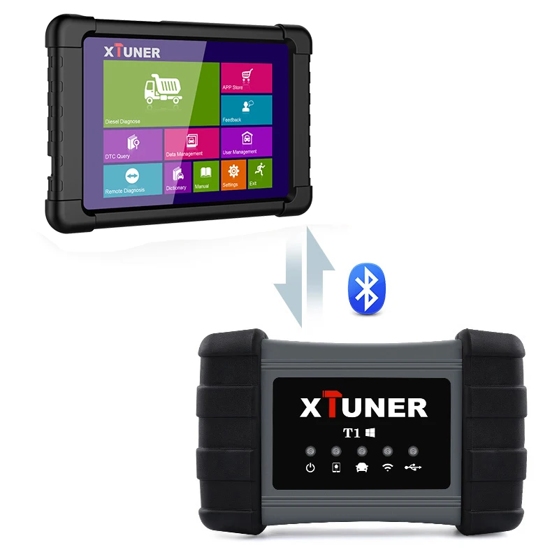 XTUNER T1 WiFi 24 В сверхмощный грузовик OBD2 сканер диагностический инструмент Easydiag