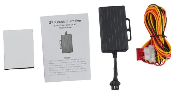 Мотоцикл автомобиль gps трекер gps GSM GPRS анти-потеря монитор в реальном времени отслеживающее устройство LK210 9-75 в автомобильный gps трекер - Цвет: No box