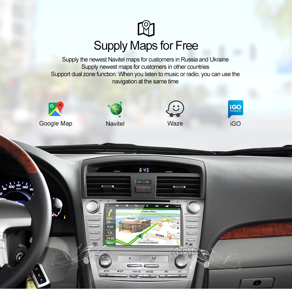 Flash Deal Asotto ZKMR8060 2G+32G android 7.1 car dvd navigation car dvd for Toyota camry 2008 2009 2010 2011 car stereo multimedia player 5 Flash Deal Asotto ZKMR8060 2G+32G android 7.1 car dvd navigation car dvd for Toyota camry 2008 2009 2010 2011 car stereo multimedia player 5