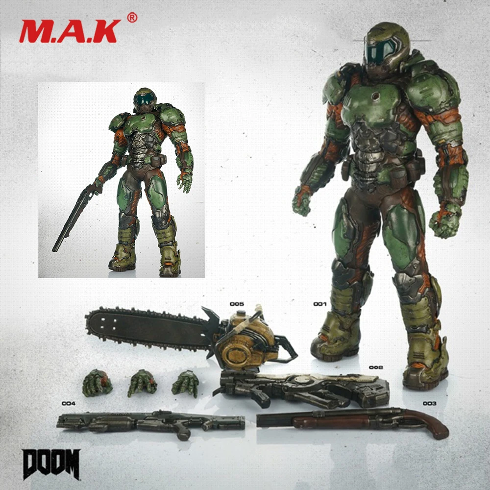 

For Collection 1/6 Full Set Destroyer Marine Corps Warrior DOOM MARINE Action Figure Model for Fans Holiday Gifts