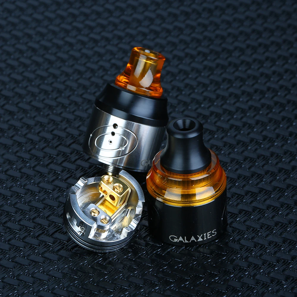 Оригинальный атомайзер Vapefly Galaxies MTL RDA с 6 уровневым боковым воздушным потоком