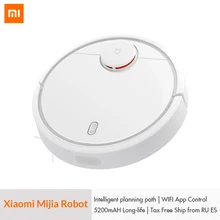 Original Xiaomi Mi Robot Vacuum Cleaner for Home Automatic Sweeping Charge Dust Cleaner Smart Planned Mobile App Remote Control