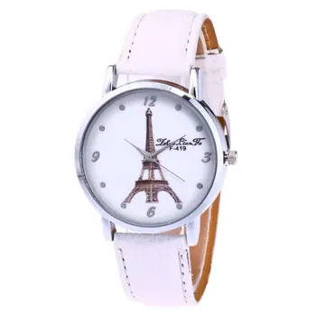 

Trendy High Quality Universal Litchi Pattern Leather Strap Round Dial Quartz Watches Exquisite Workmanship Dress Watches Gifts