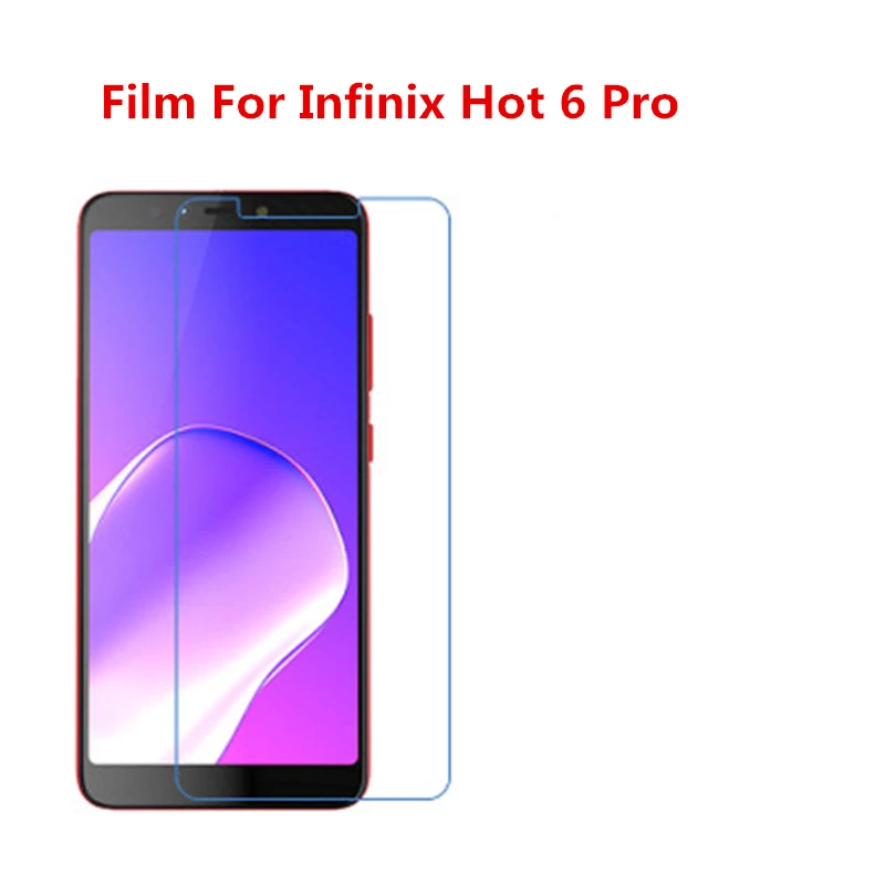 

5 Pcs Ultra Thin Clear HD LCD Screen Guard Protector Film With Cleaning Cloth Film For Infinix Hot 6 Pro.
