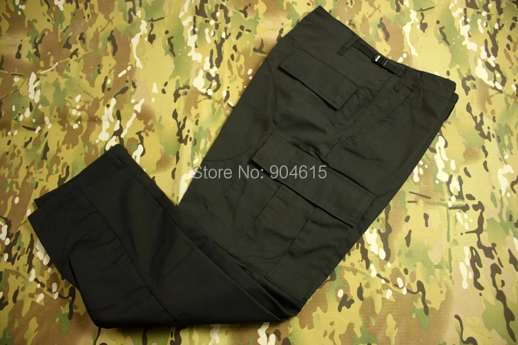 Армии сша военная форма для мужчин военная BDU vBlack костюмы третьего поколения боевые костюмы черный бду поле тренировочную форму черный