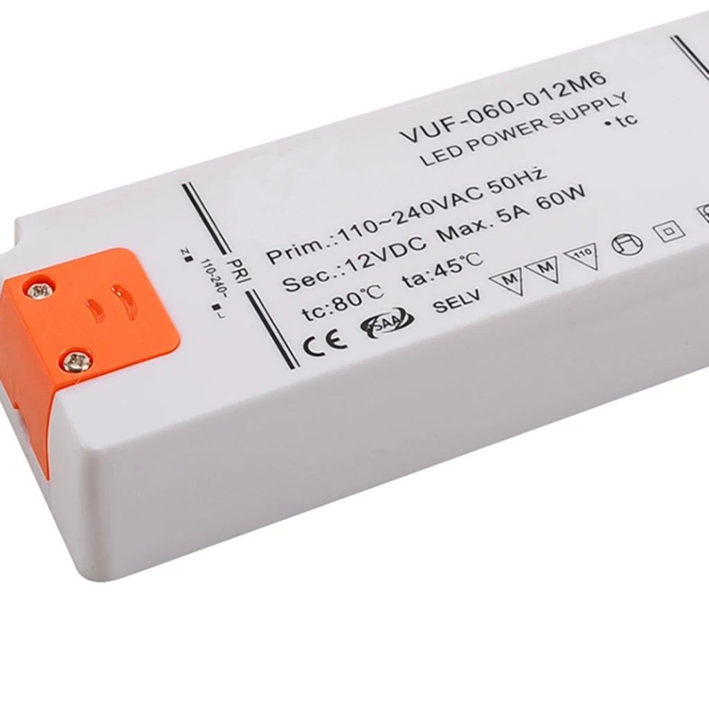 LED Transformer 265V TO DC 12V,Driver Supply Constant Voltage Power for Lights