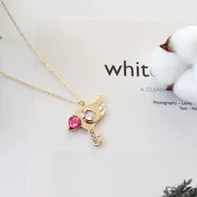 Lavieen японский мультфильм Сакура серия звездных сотрудников Brd голова ожерелье с камнем косплей реквизит