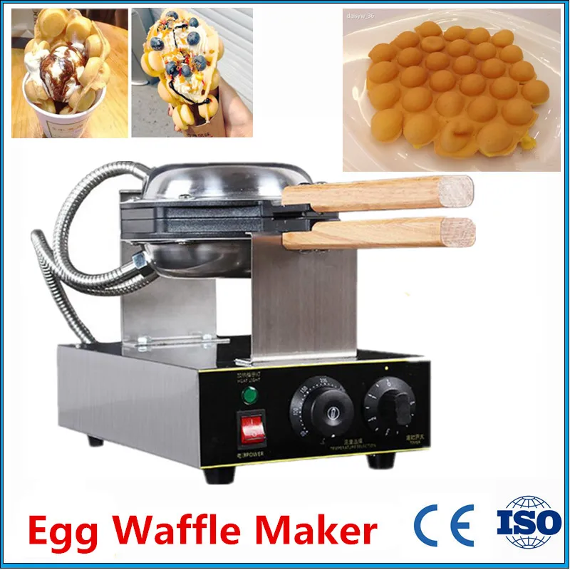 

(Ship From Germany) Brand New Electric 220V 110V Exports To USA Canada Japan Eggettes Waffle Makers Hong Kong Egg Puffs