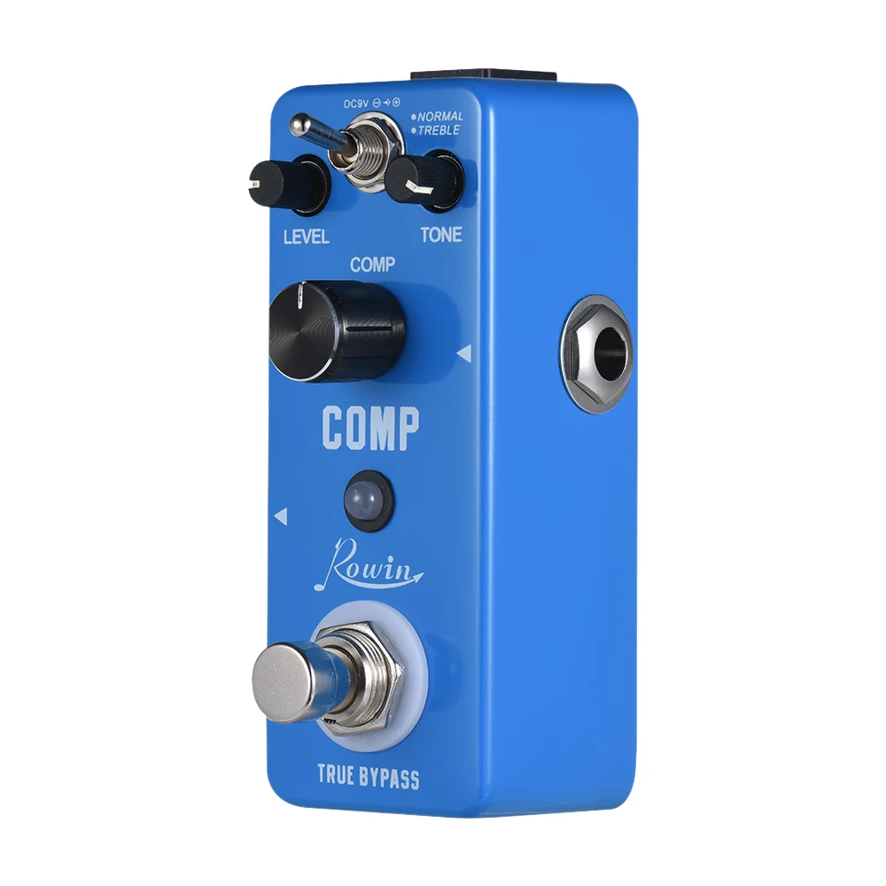Rowin Comp Compressor Guitar Effect Pedal Compress Guitar Pedal