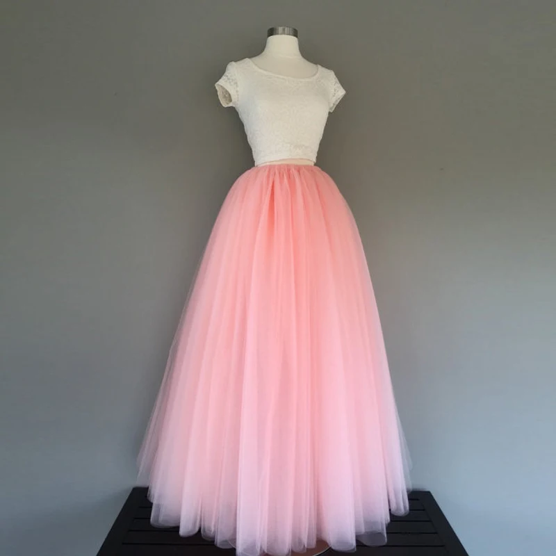 Blush tulle skirt, floor length tulle skirt, tulle skirt, adult tulle skirt