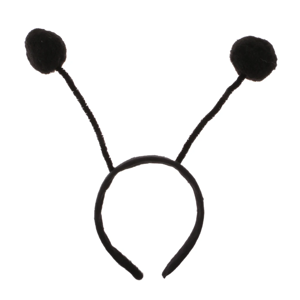 

6Pcs Girl Kids Insect Antenna Headband Bumblebee Bee Ant Alien Costume Black Hairband