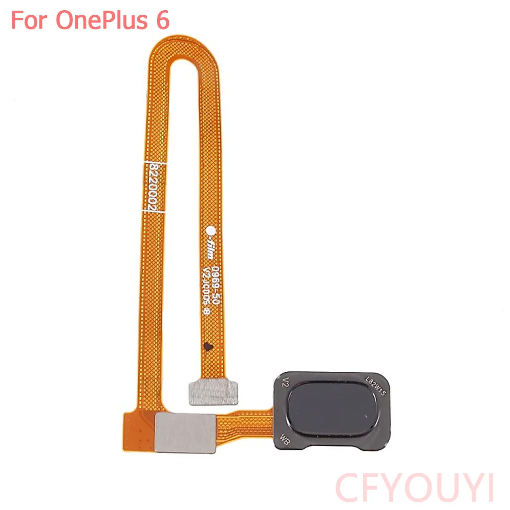 

For One Plus 6 1+6 Home Key Button Fingerprint Sensor Connect flex cable Replacement Part For Oneplus 6