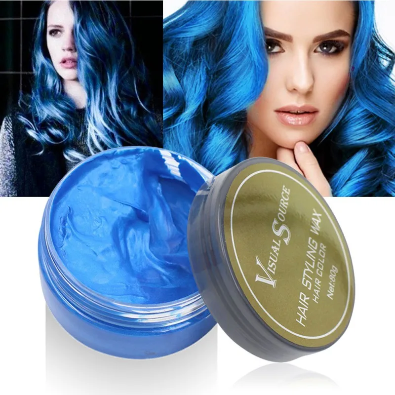 5 цветов воск для укладки волос цвет волос одноразовая формовочная паста серебристо-серый одноразовая краска для волос Горячая Распродажа D2 - Цвет: as shown