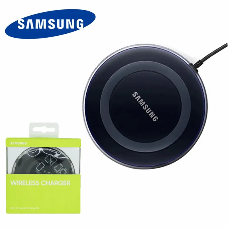 

Original Samsung Wireless Charger Adapter Qi Charge adapter For Galaxy S7 S6 EDGE S8 S9 S10 Plus Note 4 5 Iphone 8 X XS XR