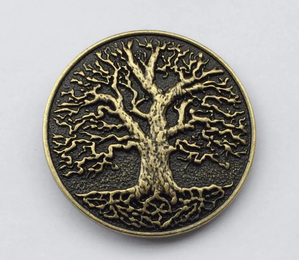 

New Bronze Tree Of Life Belt Buckle
