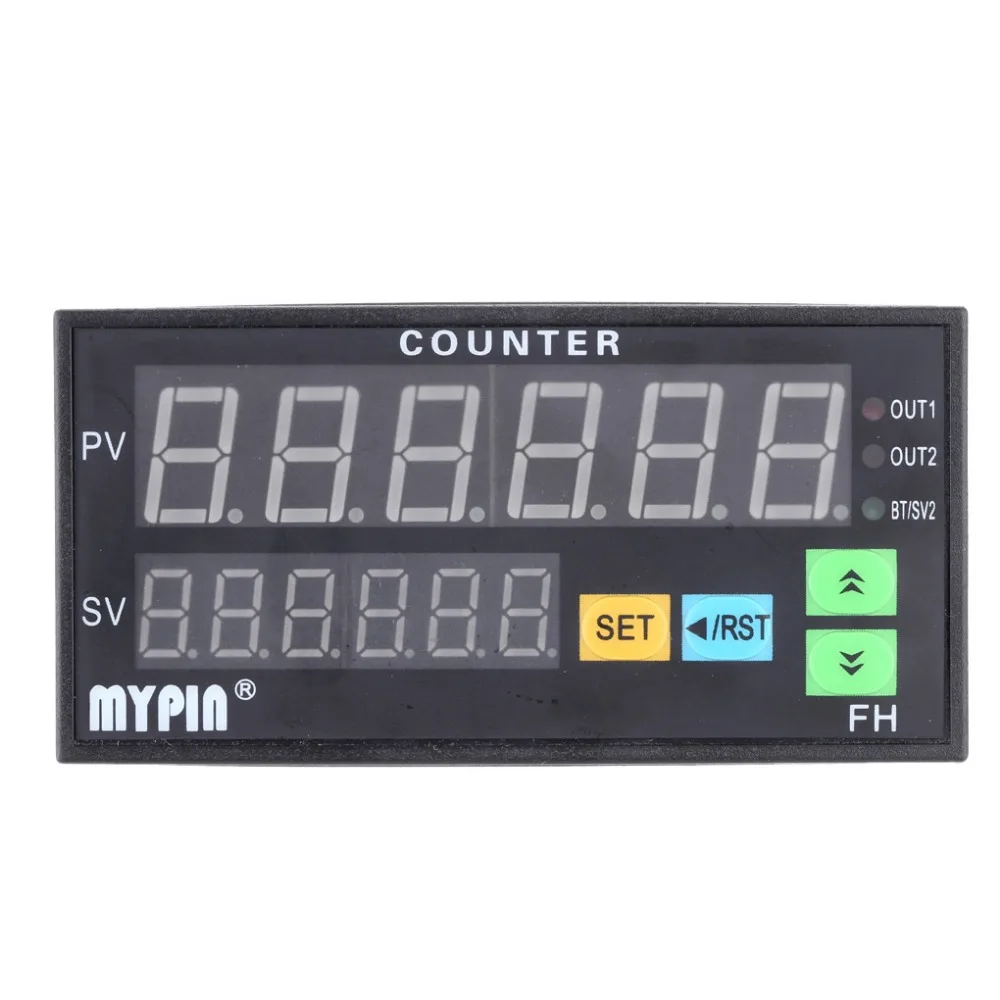 US $30.99 Fh8 6crnb Digital Counter Mini Electronic Length Batch Meter 1 Preset
