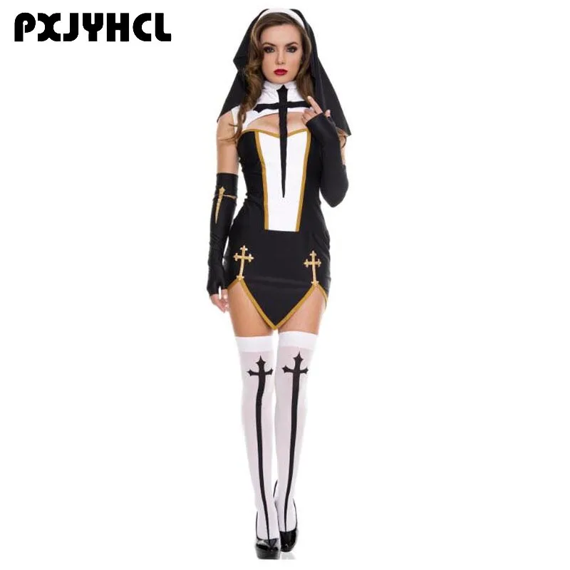 Randishly Acheter Sexy Halloween Costume Adulte Religieuse