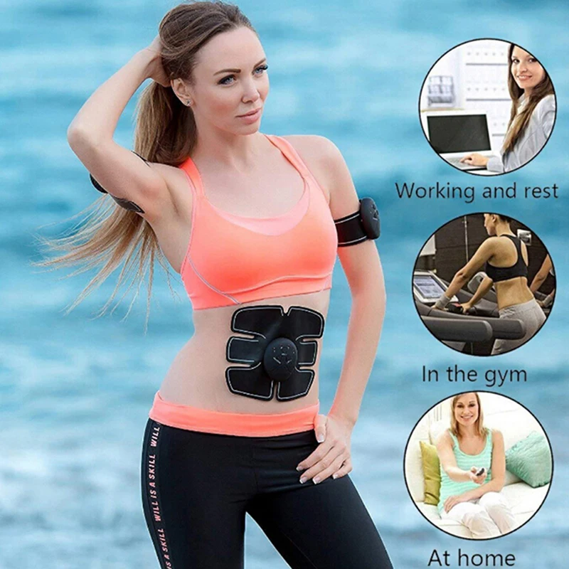 

Trainer Electronic Muscle Abdominal Muscle Exerciser Machine Fitness Toner Belly Leg Arm Exercise Toning Gear Workout Equipment