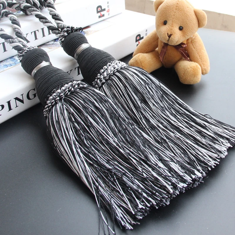 1 пара шторы для окон из полиэстера|curtain accessories|curtains decorative accessorywindow curtain tieback |