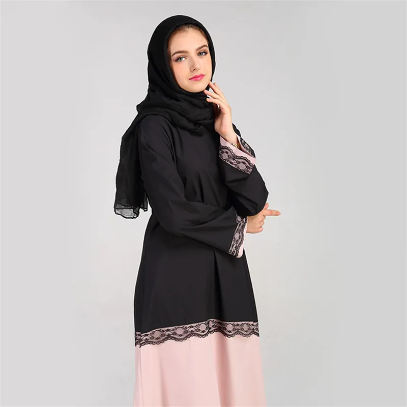 LACE ABAYA DRESS