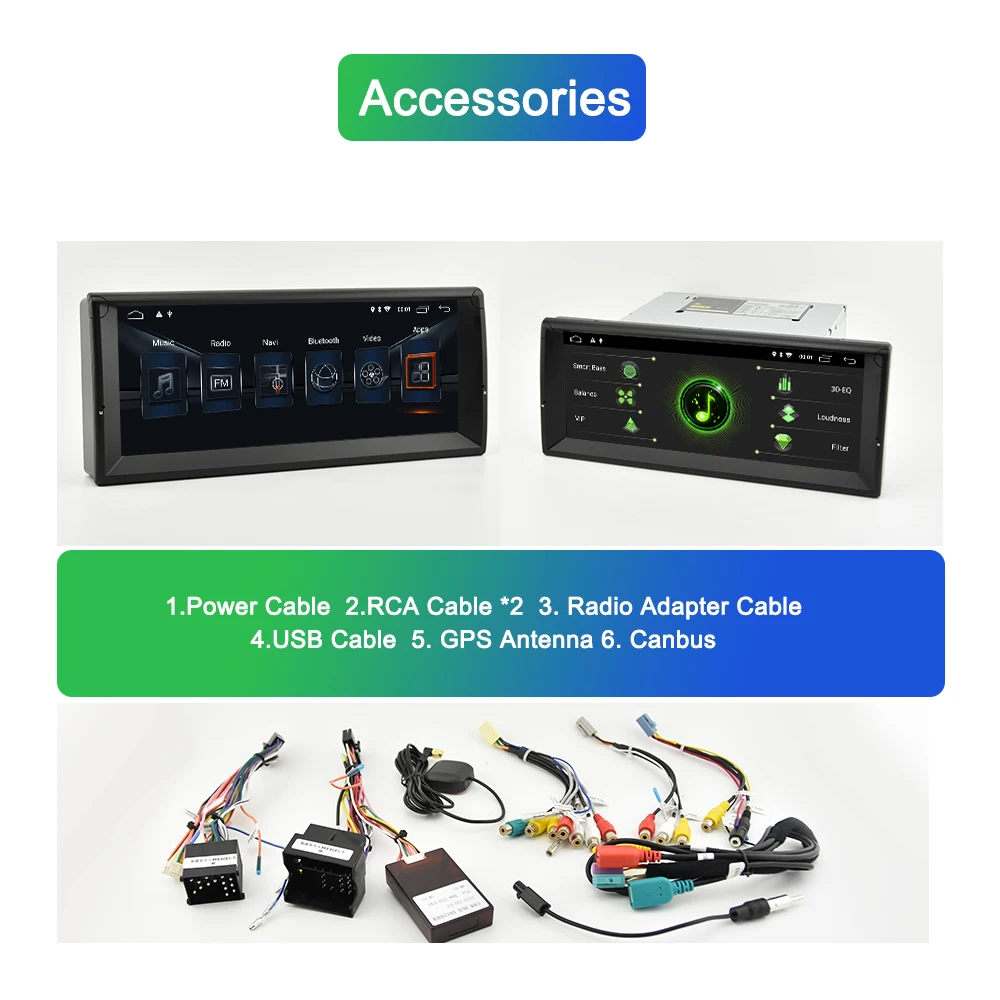 Excellent Navivox 10.25" Android 9.1 Car DVD Multimedia Player for BMW E39 5 Series 1996-2003 Car Radio GPS Navigation Head Unit With DSP 1