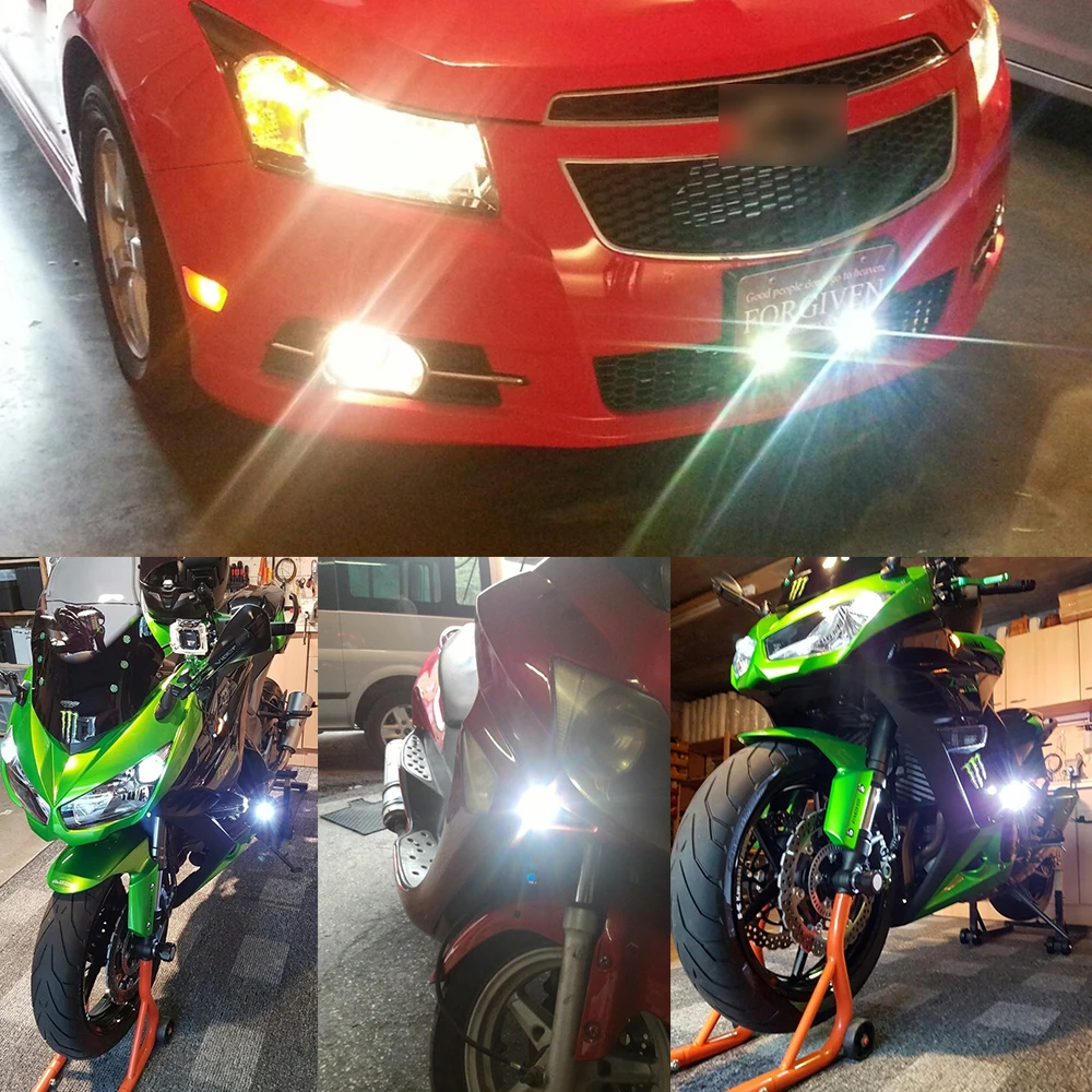 23 мм LED Eagle Eye Light 3 чипа 5730 SMD DRL Автомобильные дневные ходовые огни Автомобильная