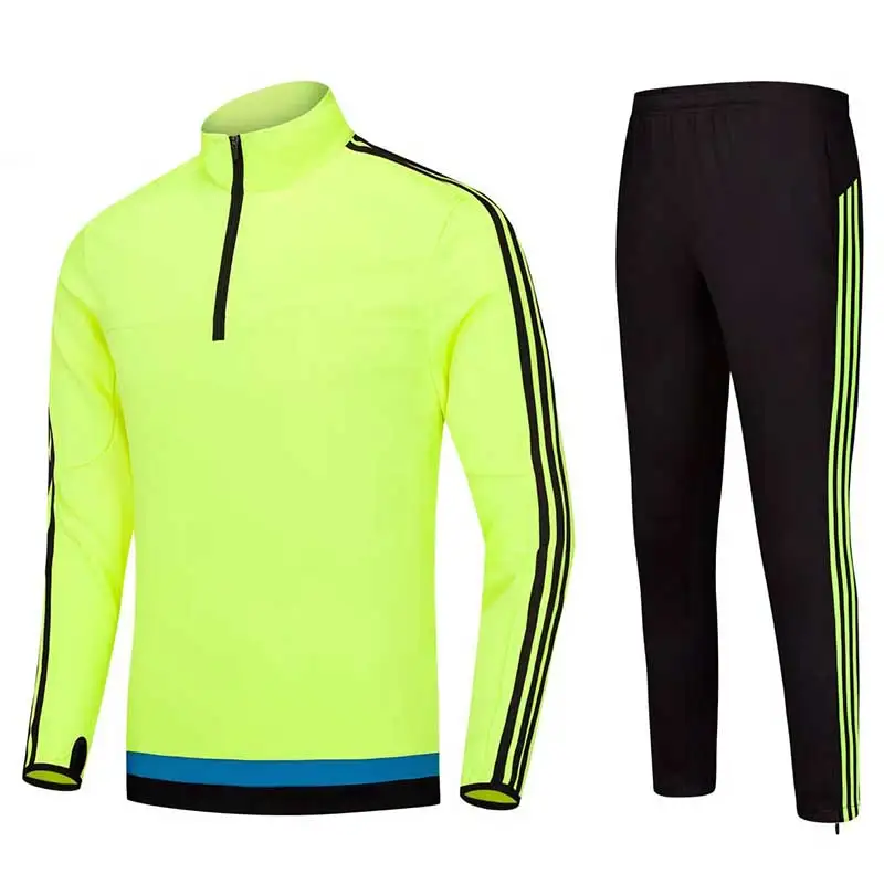 Весенне-осенний свитер для бега для мальчиков и девочек+ спортивные штаны футбольные наборы для фитнеса и баскетбола быстросохнущая форма спортивные рубашки+ штаны - Цвет: 2001-green