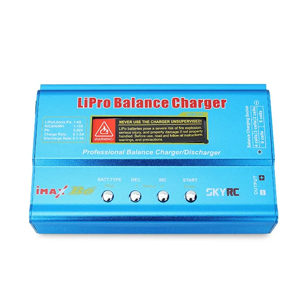 

Original SkyRC IMAX B6 Digital RC DC Lipo Li-polymer Battery Balance Charger For RC Drone FPV Racing Spare Parts Accessories
