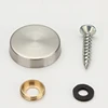 4Pcs 16Mm/19Mm/22Mm/25Mm/30Mm/40Mm Advertising Standoff Covers Stainless Steel 304 Flat Decorative Caps Cover Furniture Hardware 5