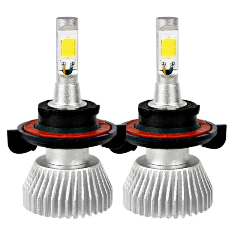 1 пара автомобиля HeadlightH1 H3 H4 H7 H13 880 9004 HB5 80 W 6000 K светодиодный лампы Авто внешний свет C6 автомобильных фар автомобиля источник света