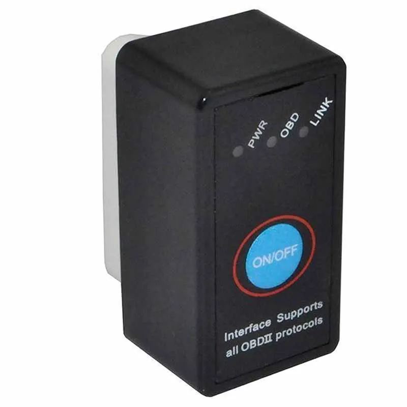 JX-LCLYL ELM327 V1.5 Bluetooth OBDII OBD2 Diagnostic Scanner Tool with Power Switch