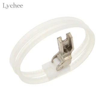

Lychee Sewing Machine Presser Foot Double Roller Presser Foot Roller Ring Plastic Presser Foot