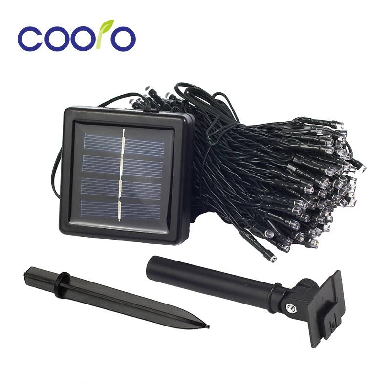 Holiday String Light 22M 200LEDs Solar Powered String Light Outdoor Fairy Lamp Waterproof Outdoor Decoration Christmas Lights