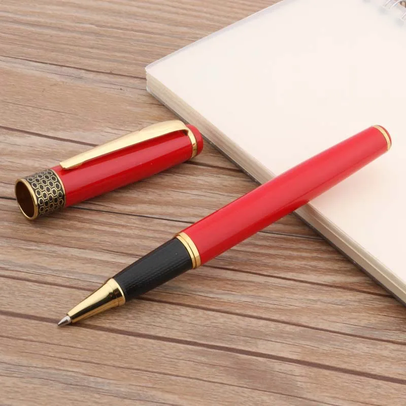 

free shipping baoer 68 red rollerball pen