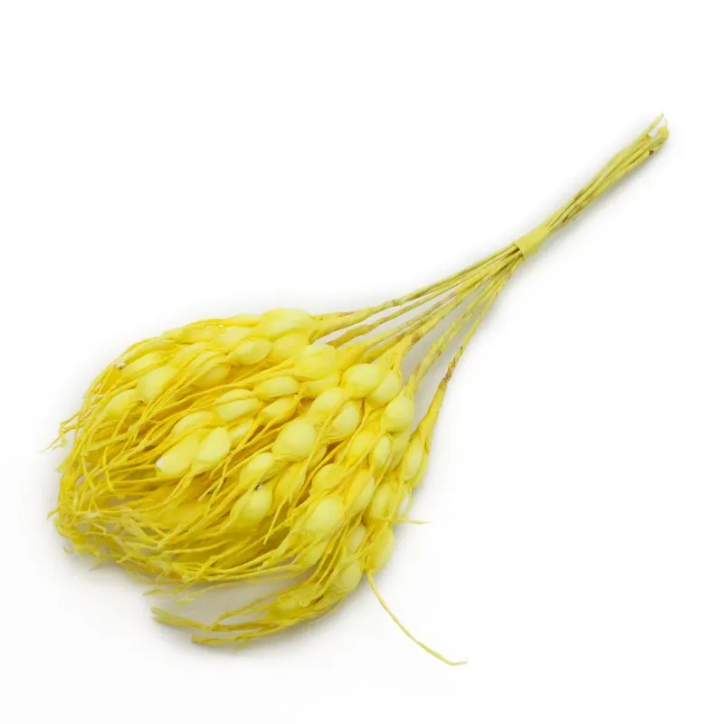 10 шт./лот 10 см Искусственный цветок мини-пена пшеницы шип свадебное оформление букета принадлежности для скрапбукинга «сделай сам» A1202