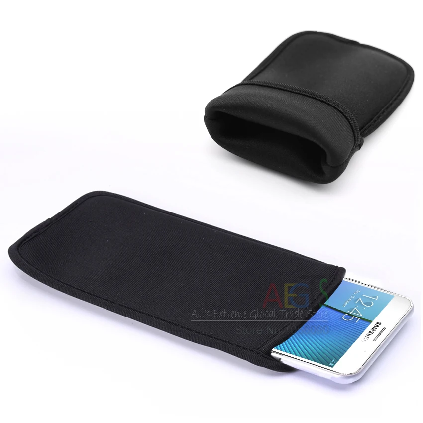 

Soft Flexible Neoprene Protective Pouch Bag for Samsung Galaxy Note 5 N920 Sleeves Pouch Case for Note 4 Note 3 Case N7100 Bag