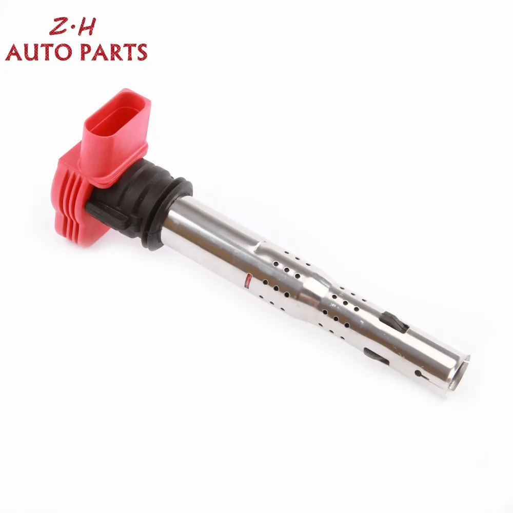 Nuevo 6 piezas rojo los sistemas de encendido bobina de encendido 06E 905, 115 D para VW Volkswagen Touareg Volkswagen Audi A4 A5 A6 q5 Q7 Porsche Cayenne UF-529