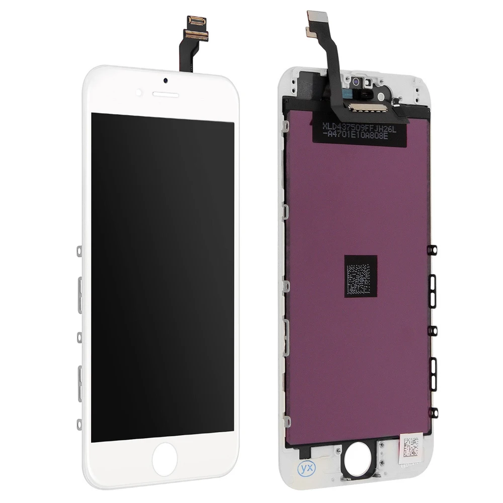 Шт./лот 100 для iPhone 6 ЖК экран Замена дигитайзер дисплей 3D сенсорный стекло рамка
