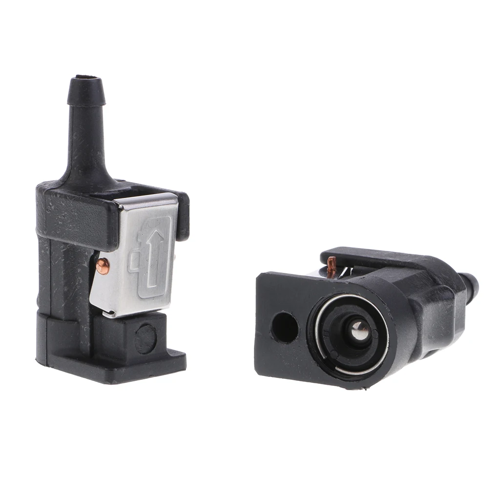 2pcs Plastic Female Fuel Line Tank Connector Fit Yamaha Outboard Motor Marine Boat Engine 6.5 x 11 cm Dropship