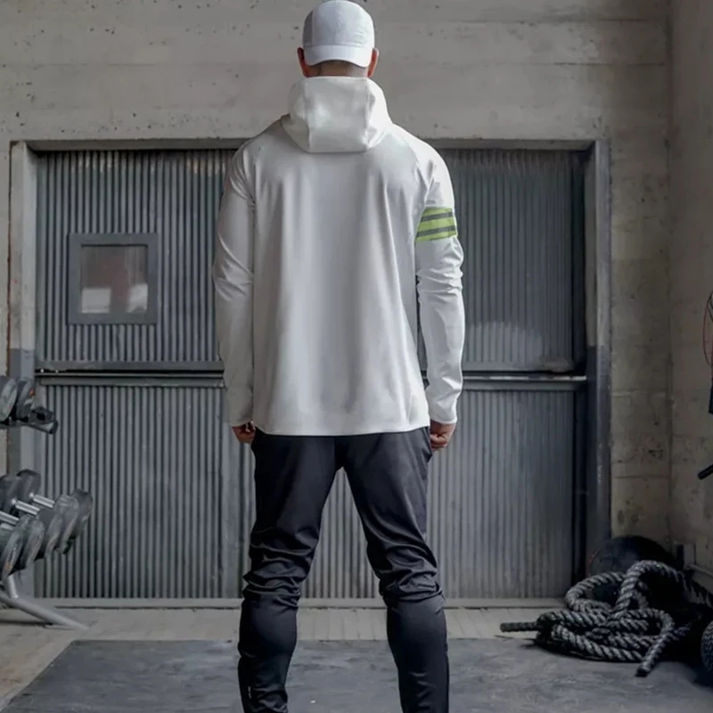 Hoodies Sweatshirts Casual Gyms Hooded jacket (10)