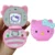 KUH T99 флип прекрасные милые Мини Рисунок «Hello Kitty» мультфильм мобильный телефон для детей девочек Low Radiation Bluetooth Dialer вибрации WhatsApp