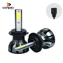 Buy conpex 28w H7 Car styling led headlight auto high beam for Mini Cooper Convertable Cooper S Land Rover Range Rover Freelander Free Shipping