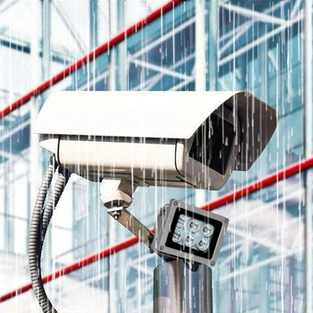 6 светодиодных водонепроницаемый наружный инфракрасный лампа IlluminatorIR CCTV Камера