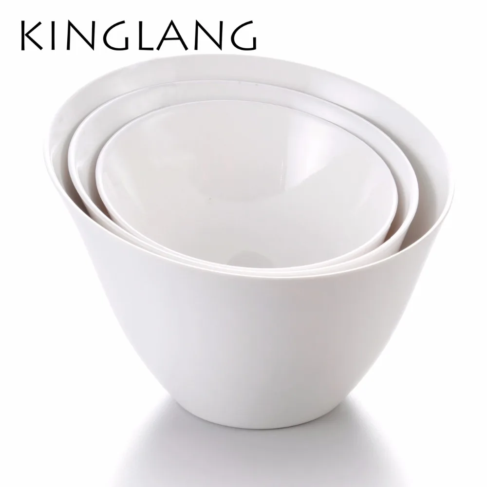Buy 1pcs melamine white color vegetable bowl