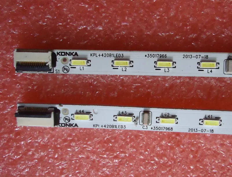 Для konka KPL + 420BLED3 Article lamp 35017966 35017968 35017932 35017934 1 шт. = 44LED 472 мм | Электроника
